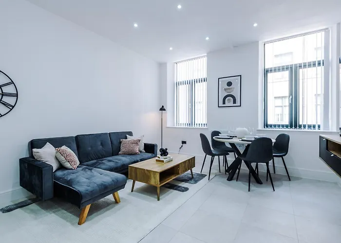 Luxury Modern Centre With Free Parking 公寓 *